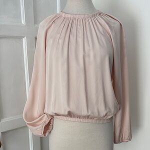 Cloth & Stone, Anthropologie, Blush Pink Blouse